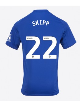 Leicester City Oliver Skipp #22 Heimtrikot 2025-26 Kurzarm Leicester City Oliver Skipp #22 Heimtrikot 2025-26 Kurzarm